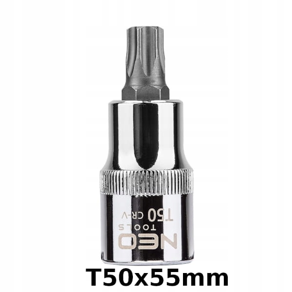 EMBOUT TORX SUR NASADCE 1/2″ NEO T27, 55 MM