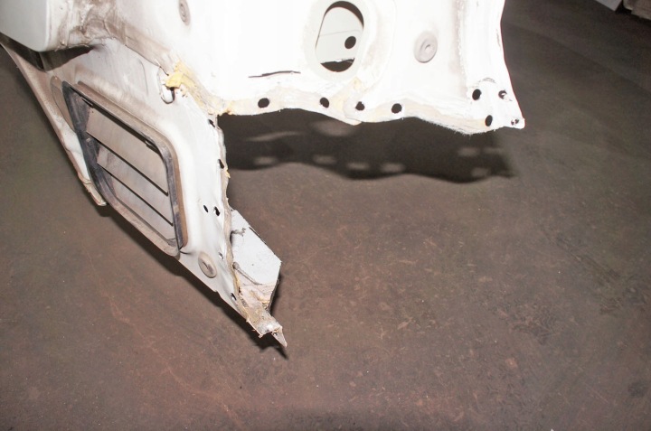 VH419 VOLVO V90 II D3 QUART AILE GAUCHE ARRIÈRE ICE WHITE 614 UNIVERSEL