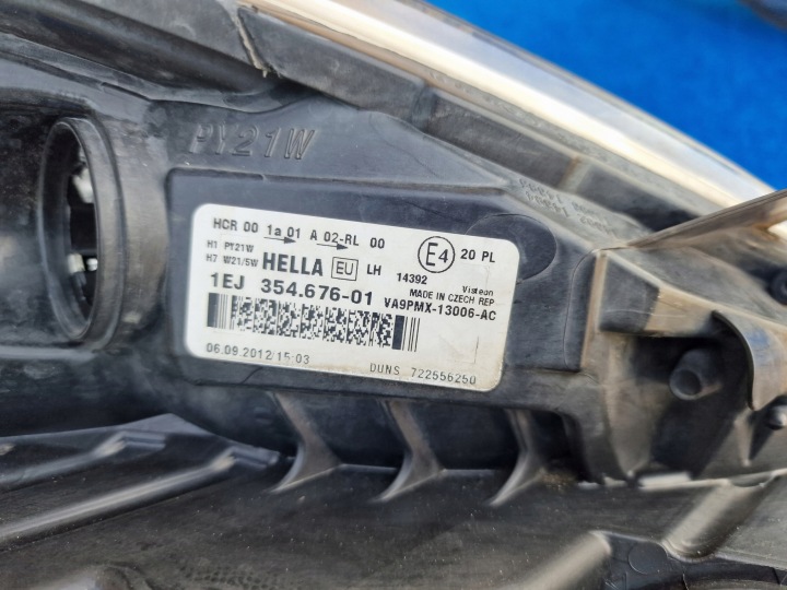 OPEL MERIVA B GAUCHE PHARE AVANT PROJECTEUR VISTEON VA9PMX-13006-AC A905