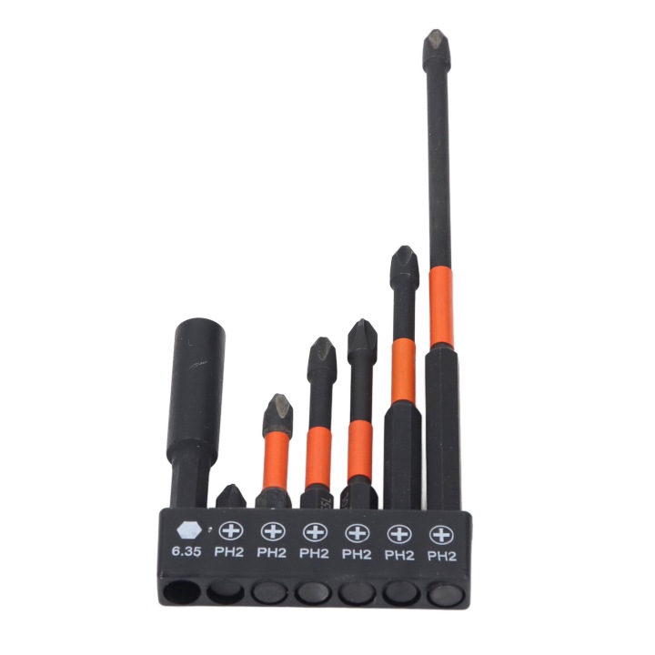 KIT 7 PIÈCES BITOW WKRETAKOW PH AVEC MAGNETYCZNYM ÉTRIER DE FIXATION SUR BITY TS2 99