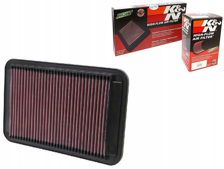 KN FILTERS TYPE SPORTIF FILTRE D'AIR LONGUEUR EXTERIEURE photo 1 - milautoparts-fr.ukrlive.com