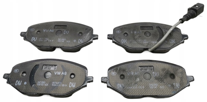 PLAQUETTES FREIN AUDI A3 5WA698151Q NEUF ORIGINAL