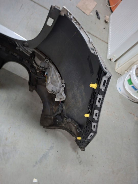 KIA SPORTAGE IV 4 16- AVANT LIFT PARE-CHOCS ARRIÈRE COMPLET ARGENTÉ KC DANS COULEUR