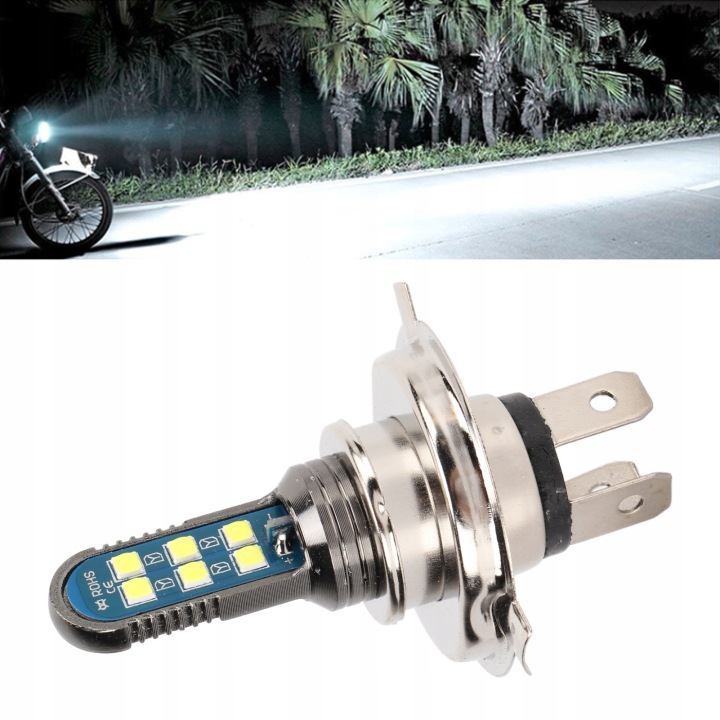 PROJECTEUR MOTOCYCLETTE VÉHICULE ÉLECTRIQUE 12LED H4 LED