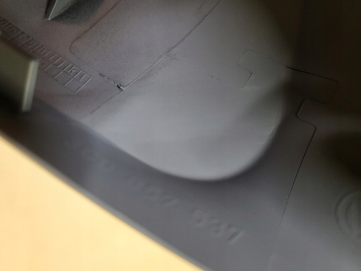CHÂSSIS PROTECTION RÉTROVISEURS EXTÉRIEUR REVÊTEMENT GAUCHE VW PASSAT B6 3C0 OE NEUF