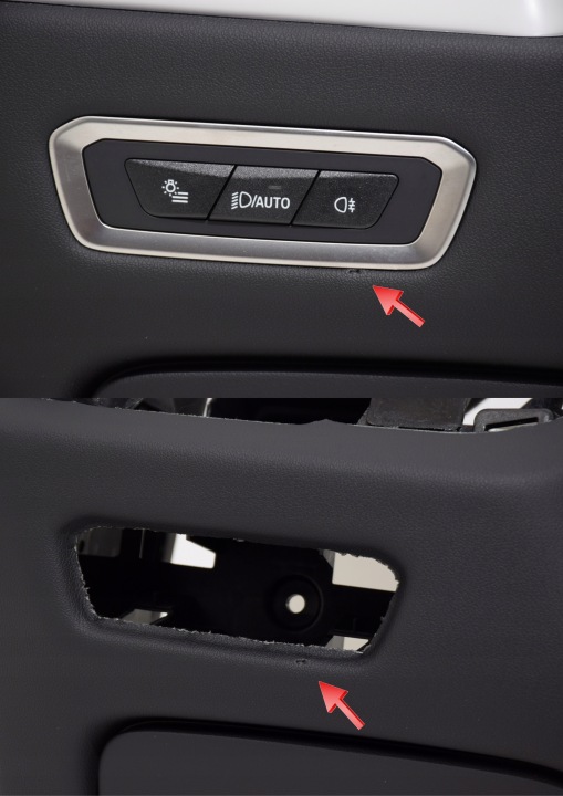 BMW X5 G05 X7 G07 LCI LIFT TABLEAU DE BORD CONSOLE CUIR ORIGINAL