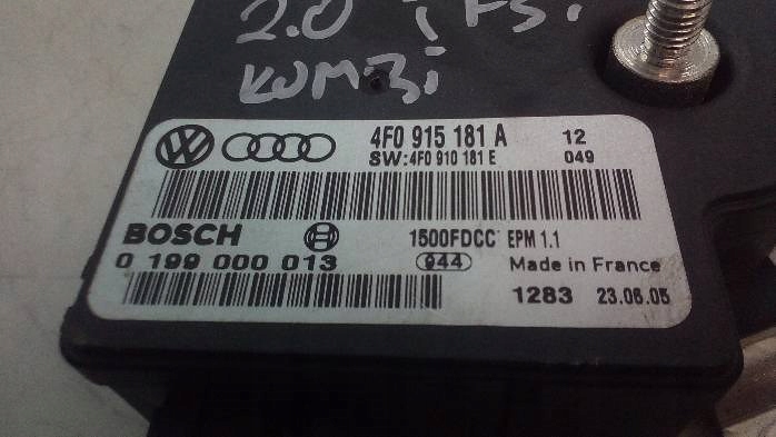 MODULE BATTERIE AUDI A6 C6 2,0TFSI 4F0915181A