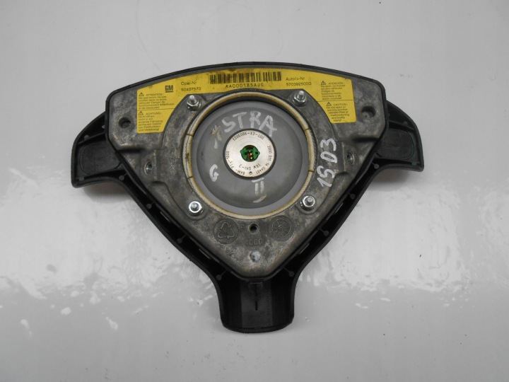 OPEL ASTRA G II AIRBAG COUSSIN CONDUCTEUR 90437570