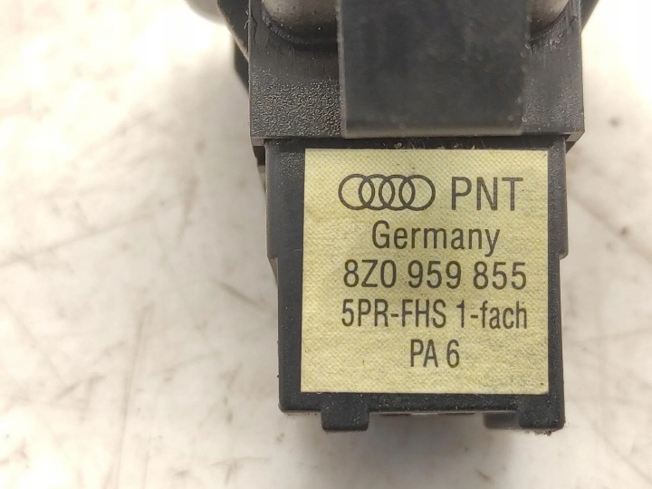 BOUTON COMMANDE VITRE ARRIÈRE DROITS PORTES AUDI A2 (8Z0) 8Z0959855