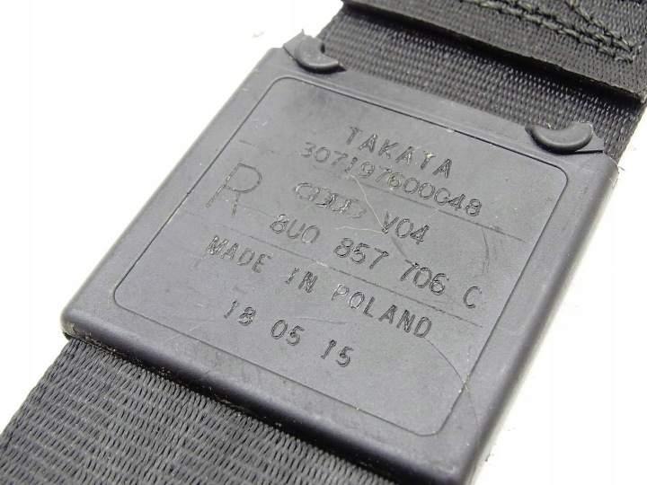 CEINTURE DE SÉCURITÉ DROIT AVANT AVANT AUDI Q3 8U 14- 8U0857706C