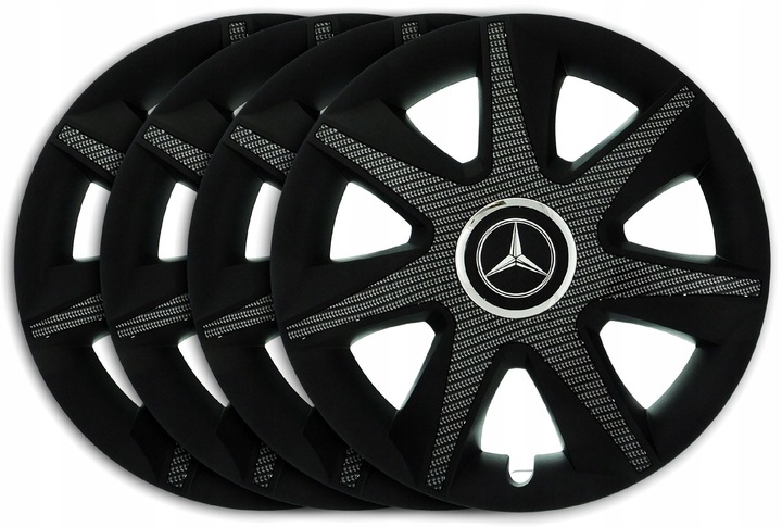 TAPACUBOS 14'' MERCEDES 190 W201 W207 W307 W124 RC+ 