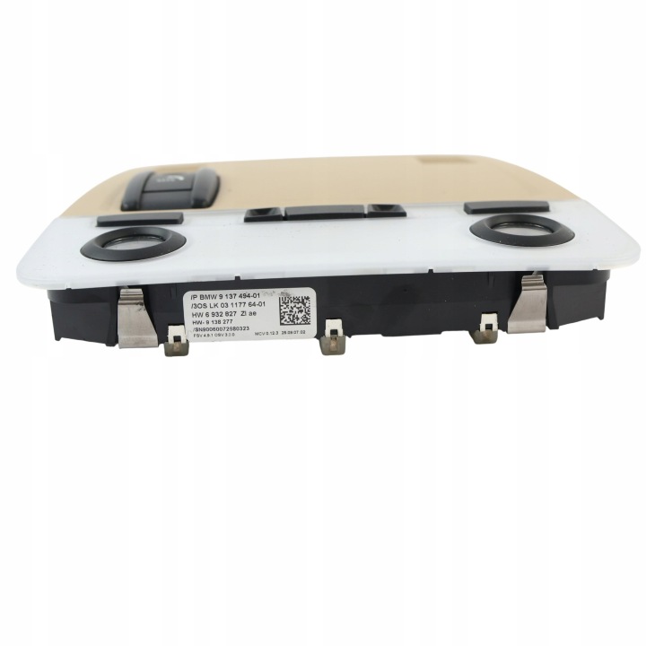 BMW E90 E91 PANNEAU COMMUTATEUR AMPOULE CABINES PLAFONNIERS 9137494