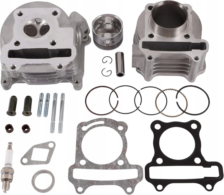 KIT PISTON VERS SKUTEROW GY6 80 CM³ 139 QMB ATV GOOFIT 47 MM BIG BORE