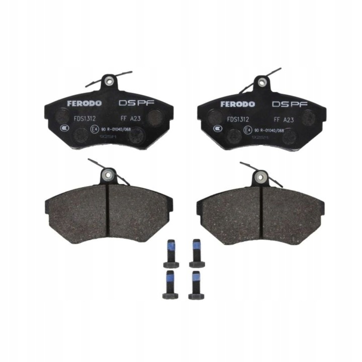 PLAQUETTES FERODO FDS1312 SEAT AROSA, CORDOBA, KIT NIEZBEDNIK CONDUCTEUR #1