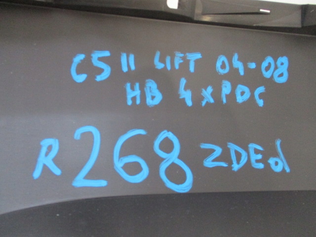CITROEN C5 II HAYON 04-08 PARE-CHOCS ARRIÈRE ARRIÈRE PDC NEUF ORYG.7410W4 9650475177