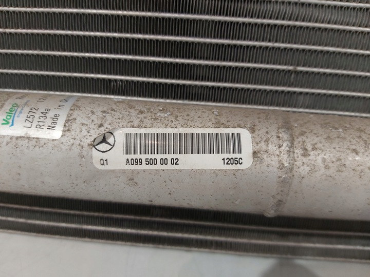 RADUADOR DE ACONDICIONADOR MERCEDES W166 A0995000002 