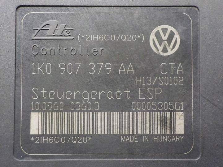 VW SEAT SKODA POMPE ABS ESP 1K0614518 1K0907379AA