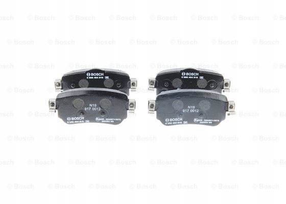 PLAQUETTES FREIN NISSAN T. QASHQAI/X-TRAIL 1,2-2,0DCI 13- BOSCH 0986494816