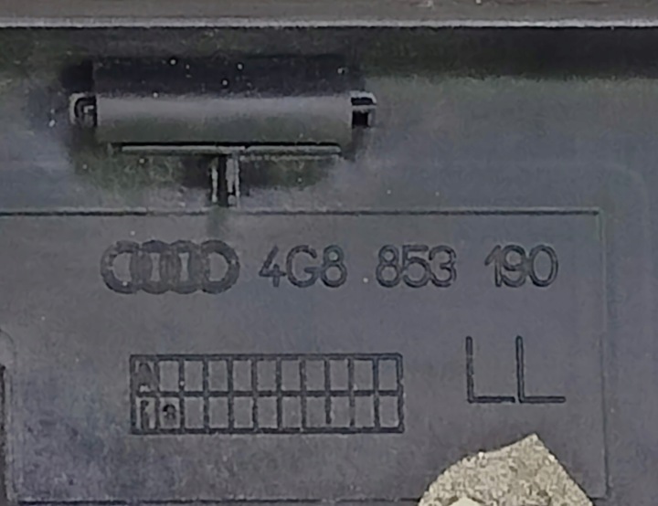 DÉCOR MOULURE CONSOLES DROITE AUDI A7 QUATTRO S7 RS7