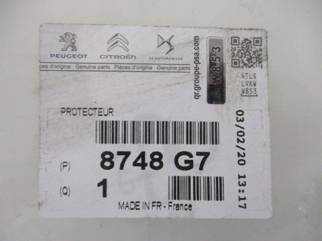 BERLINGO 96-10 MOULURE COUVERCLES DE COFFRE ARRIÈRE TOITS NEUF