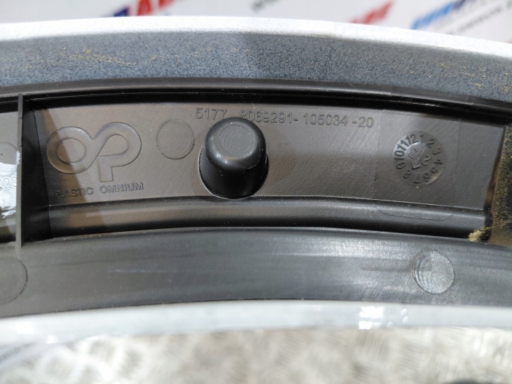 BMW X5 G05 MOULURE PASSAGE DE ROUE ARRIÈRE GAUCHE MODULE ALPINWEISS 3 (300) 8069291