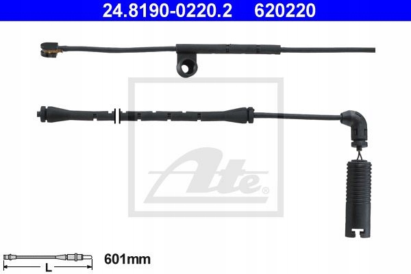 ATE SENSOR PADS HAMULC BMW 3 E46 98-05 FRONT photo 4 - milautoparts-fr.ukrlive.com