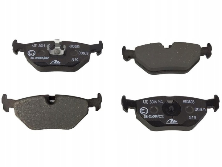 PLAQUETTES FREIN JEU ARRIÈRE CONVIENT VERS BMW 3 (E36), 3 (E46), 5 (E34),
