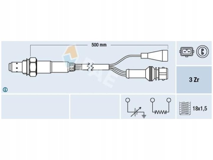 SONDA LAMBDA FAE 77105 