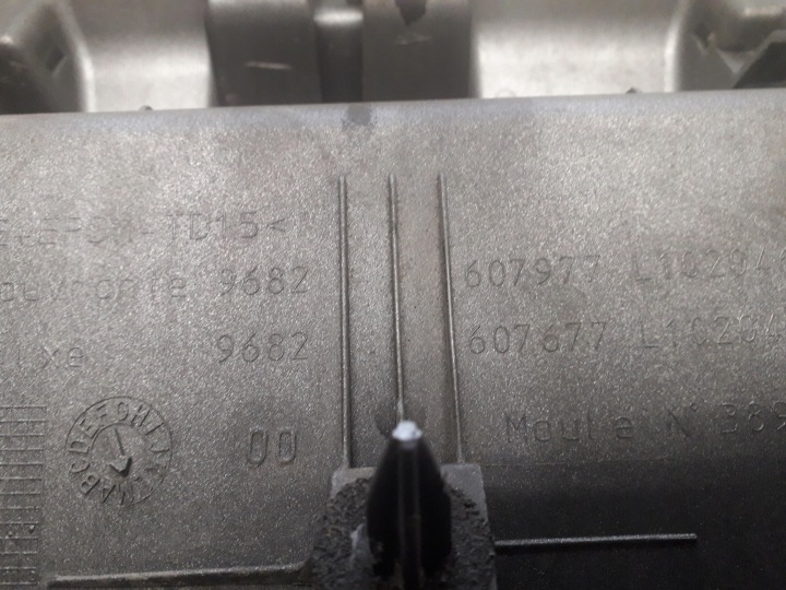 CITROEN C4 PICASSO 06-13 CACHE COUVERCLES DE COFFRE COUVERCLES DE COFFRE ARRIÈRE 9682607977