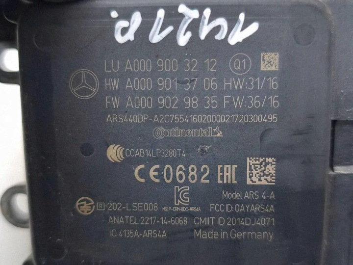 MERCEDES RADAR CAPTEUR A0009003212