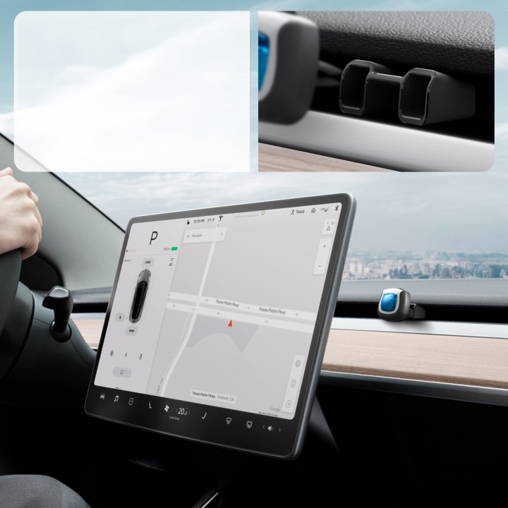 ADAPTATEUR SPIGEN VERS ZAPACHU AUTOMOBILE VERS TESLA MODÈLE 3/Y 2022-23, 2 PCS