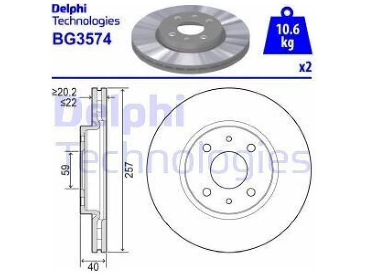 DISCOS P GRANDE PUNTO 1.2 1.4 05-15 LINEA 1.2 1.4 06- FIORINO 1.2 1.4 07- 