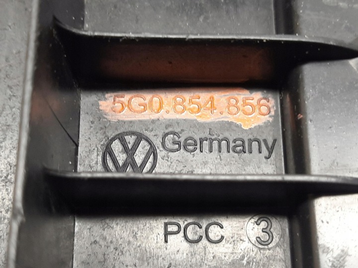 VW GOLF VII HAYON UNIVERSEL DÉFLECTEUR AILE PROTECTION DOUBLURE DROIT ARRIÈRE 5G0854856