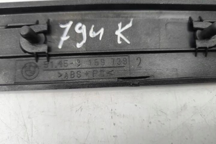 MOULURE DÉCORATIVE COCKPIT BMW 5 (E39) 8159742 2.5L DIESEL 120KW 2002