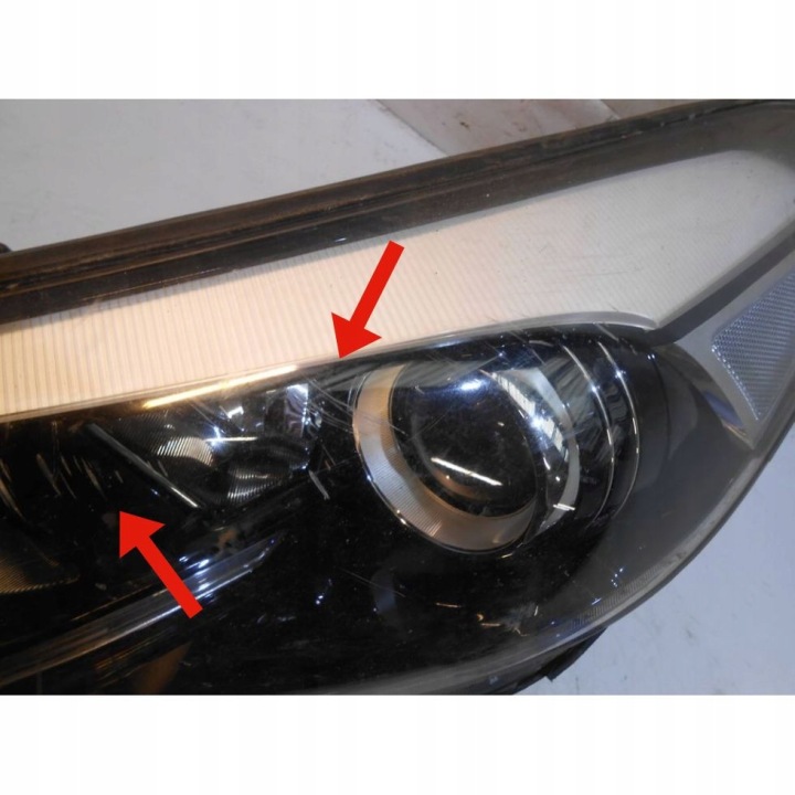 HYUNDAI TUCSON III 3 PHARE GAUCHE AVANT LENTILLE PHARES ANTIBROUILLARD PROJECTEUR LED FJD