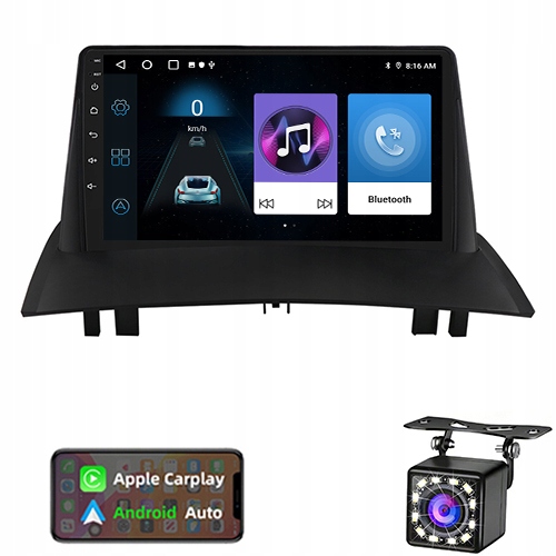 RADIO GPS BT ANDROID RENAULT MEGANE 2 II 2002-2009 