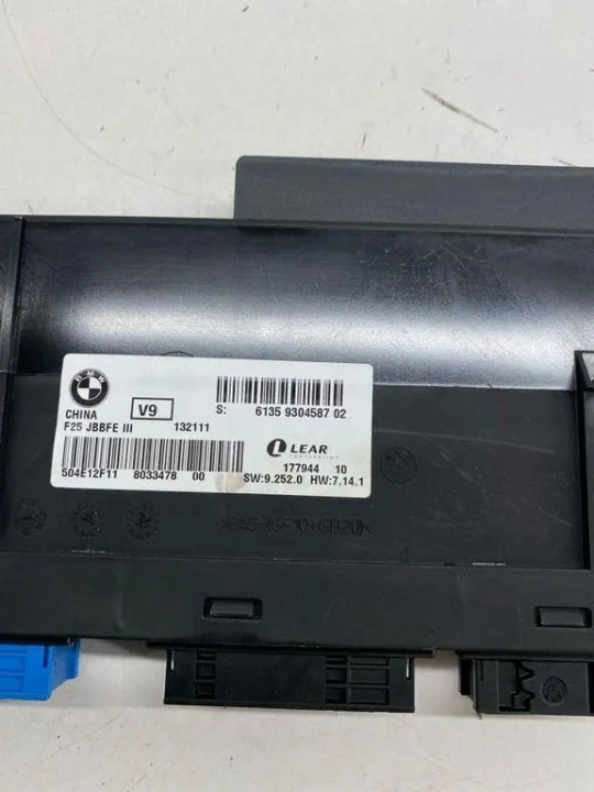 MODULE CONFORT BMW X3 (F25) 9304587 33371089 2.0L 135KW 2013