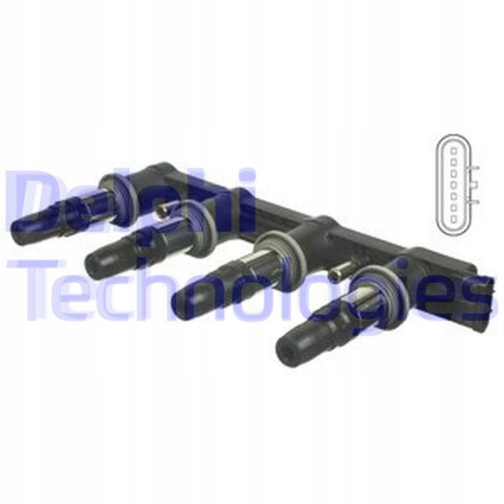 BOBINE ALLUMAGE DELPHI CE01840-12B1A CE0184012B1A