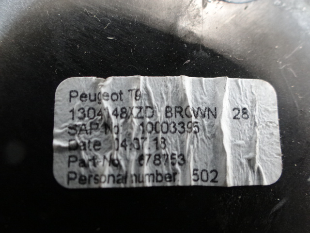 PEUGEOT 308 II T9 DROITE GRILLE CONDUIT D'AIR CONSOLES TABLEAU DE BORD 1304148XZD
