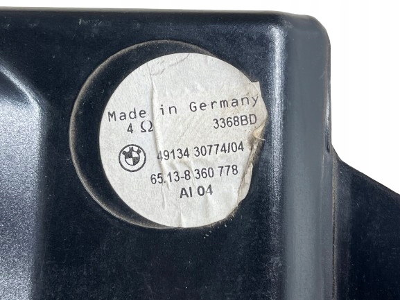 BMW E39 HAUT-PARLEUR PORTES DROIT ARRIÈRE 2752555964