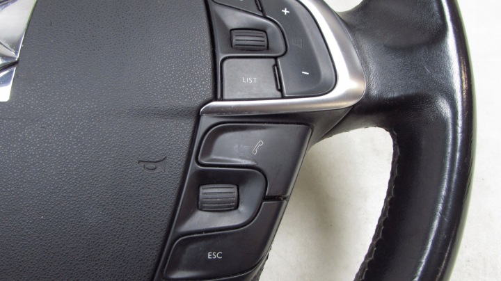 CITROEN DS4 C4 II 11-15 VOLANT CUIR MULTIFONCTION COUSSIN AIRBAG