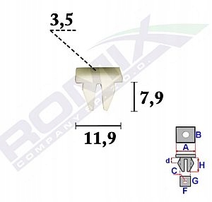 5SZT HYUNDAI SANTA FE '06-'12 BLOKAS JUOSTOS PROGO nuotrauka 4