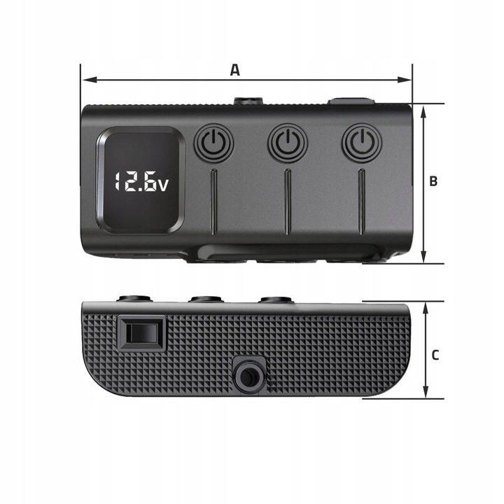 DISTRIBUIDOR ENCAJES ENCENDEDOR DISPOSITIVO DE CARGA DE AUTOMÓVIL USB-C PD USB QC 120W 