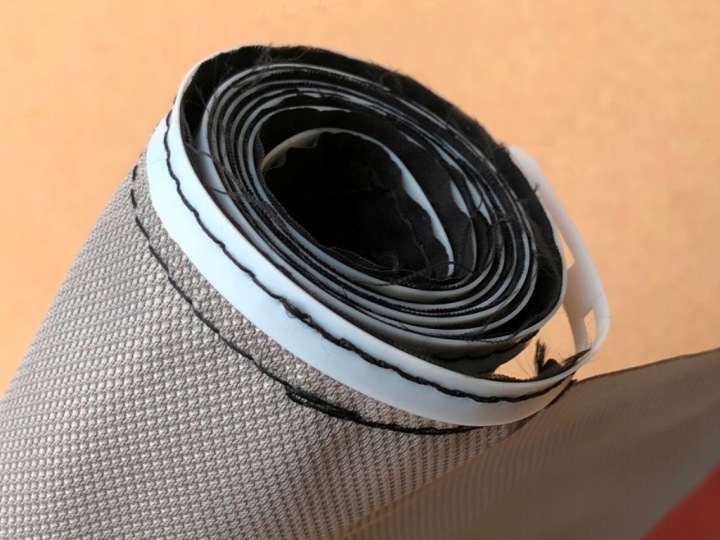 MATÉRIAU TISSU RIDEAUX PANORAMIQUES TOIT OUVRANT COULEUR GREY GRIS VERS BMW GT 6
