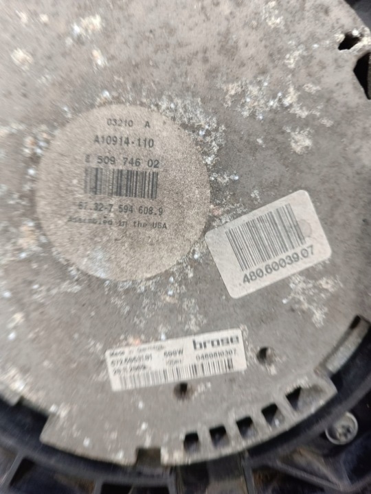 BMW X5 E70 3.5D ENSEMBLE RADIATEURS VENTILATEUR 7586775