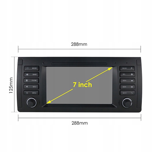 RADIO GPS BT BMW E53 E39 M5 X5 ANDROID 4/32GB SIM 