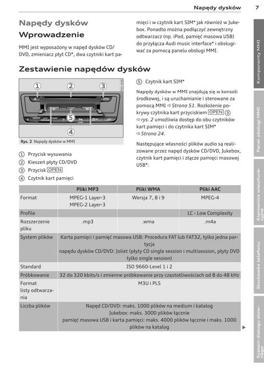 AUDI Q5 2008-12 + NAVEGACIÓN MMI MANUAL MANTENIMIENTO 