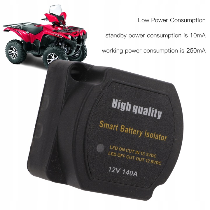 RELAIS WRAZLIWY SUR TENSION VSR 12V 140A IP65
