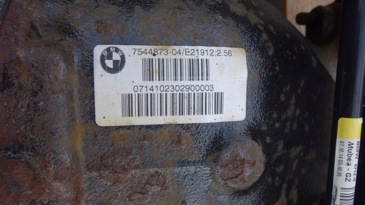 BMW 4 F36 XDRIVE 3.0D SUSPENSION ARRIÈRE DIFFÉRENTIEL 6792507 7544873
