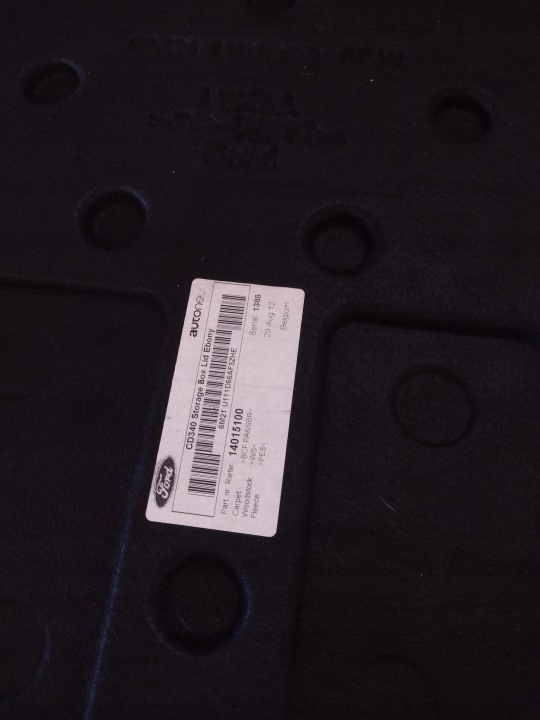 FORD S-MAX LIFT PROTECTION REVÊTEMENTS ARRIÈRE BOÎTE À GANTS PASSAGER ARRIÈRE DROITE GAUCHE